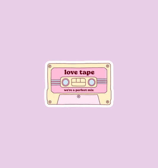 Sticker - Love Tape