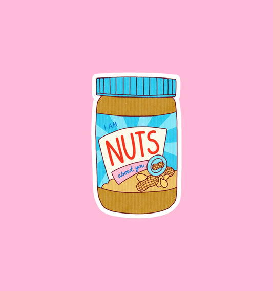 Sticker - Nuts about you