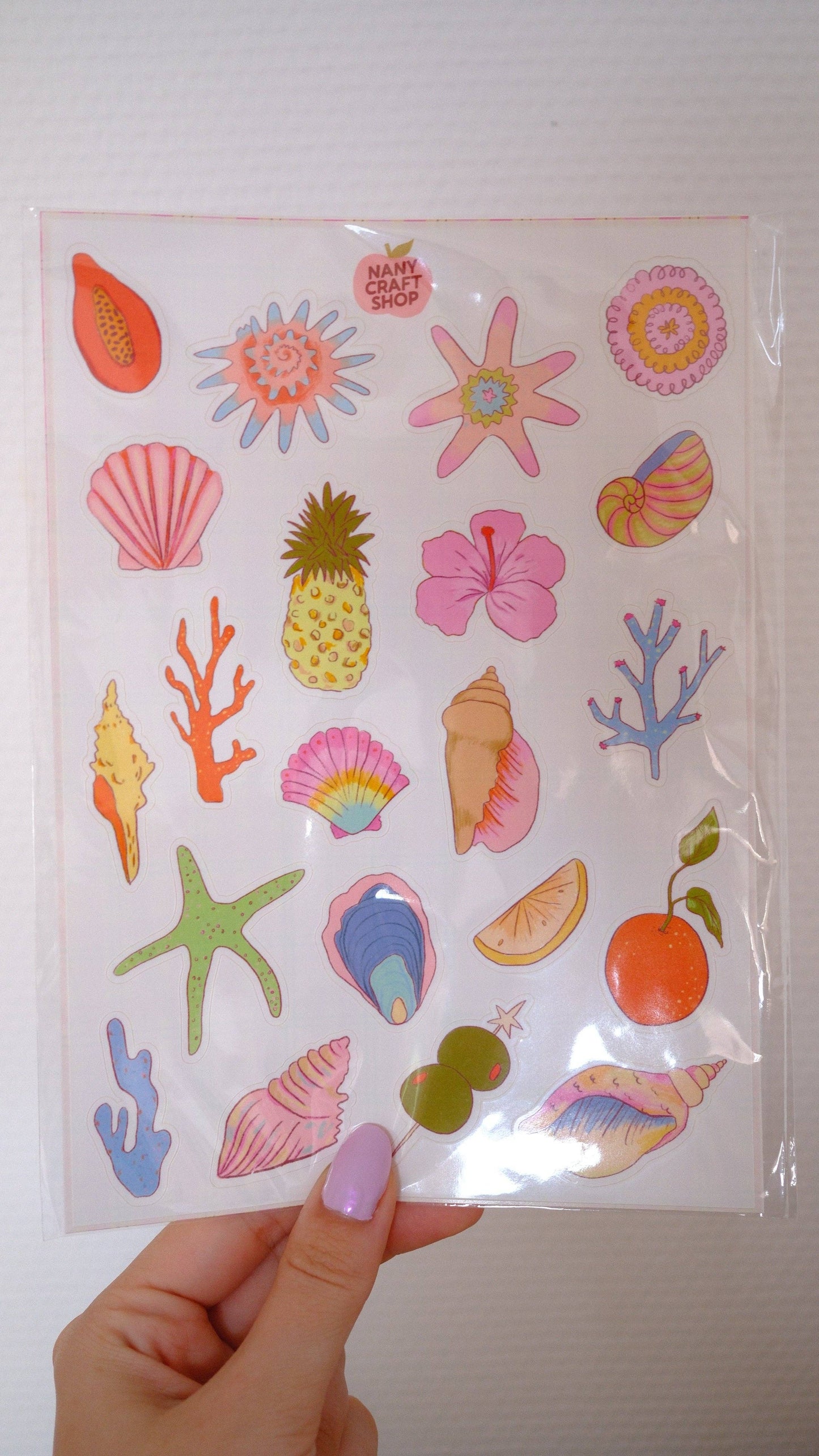 Planche de stickers - Summer Paradise