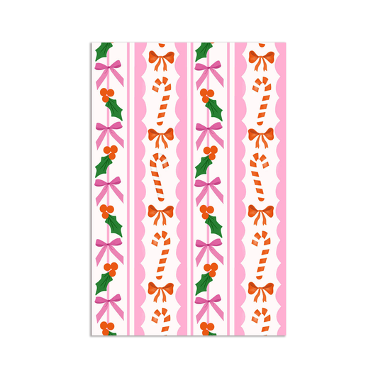 Mini-Carte - Nœuds de Noël