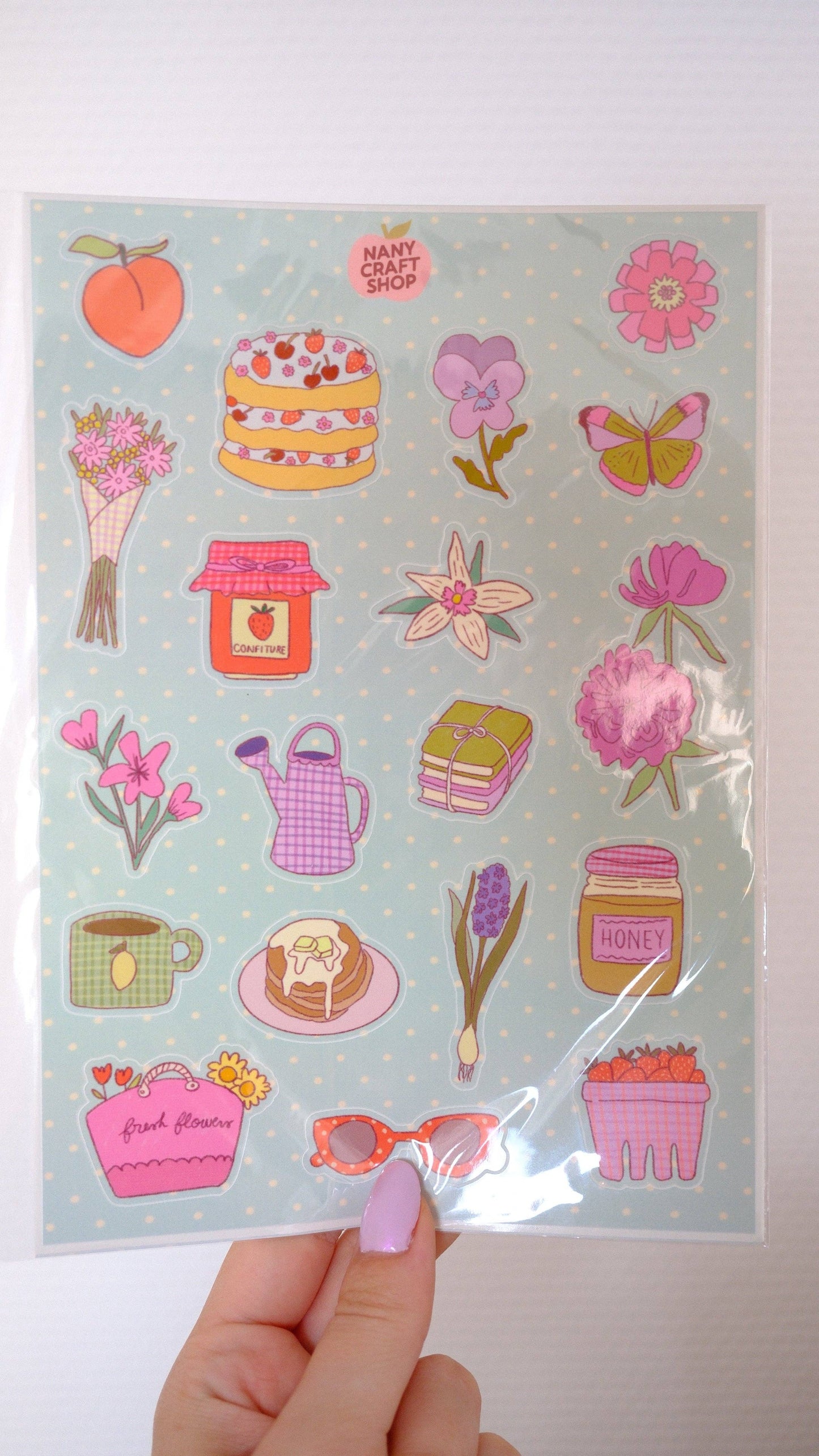 Planche de stickers - Pique-Nique