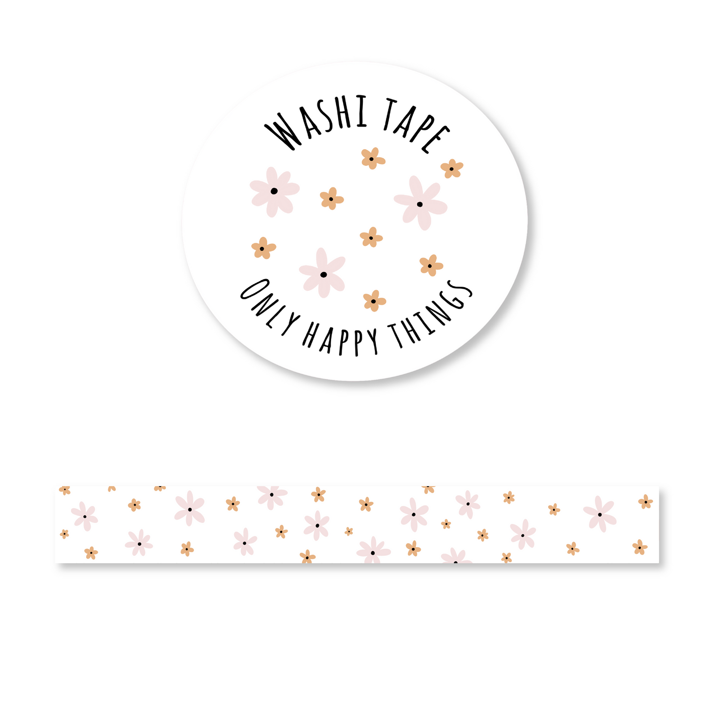 Washi Tape - Douces fleurs