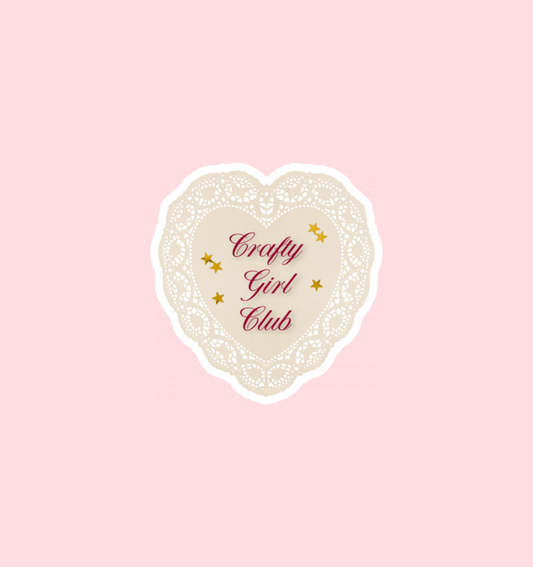 Sticker - Crafty Girl Club