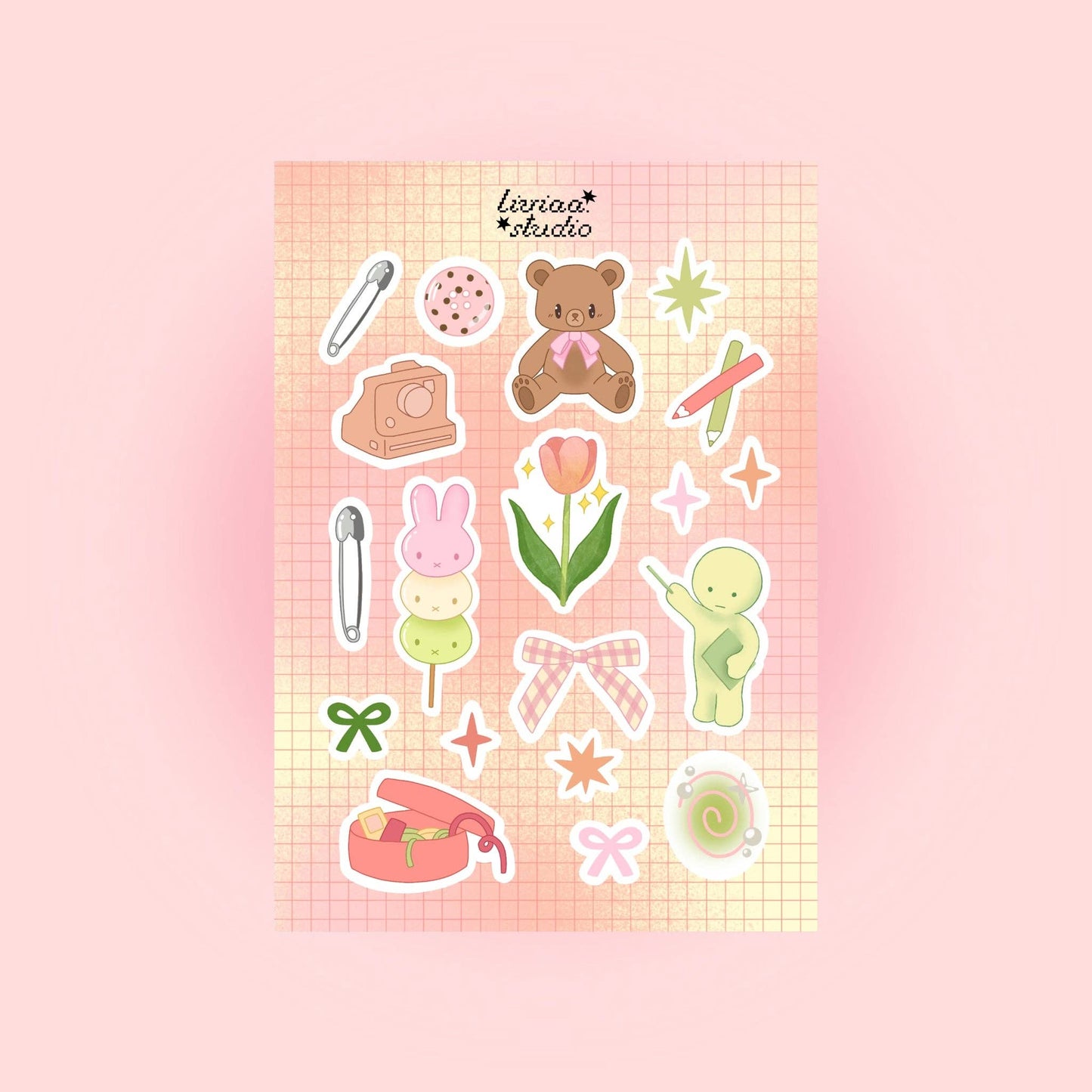 Planche de stickers - Trinkets