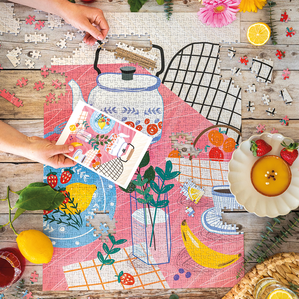 Puzzle 1000 pièces - Délices d'été