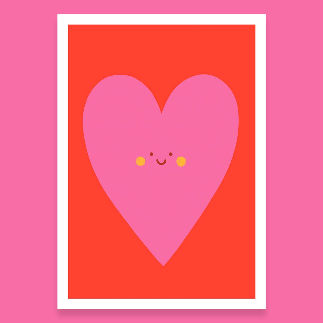 Affiche - Smiling heart