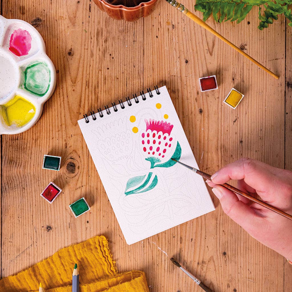 Carnet de coloriage - Tropical