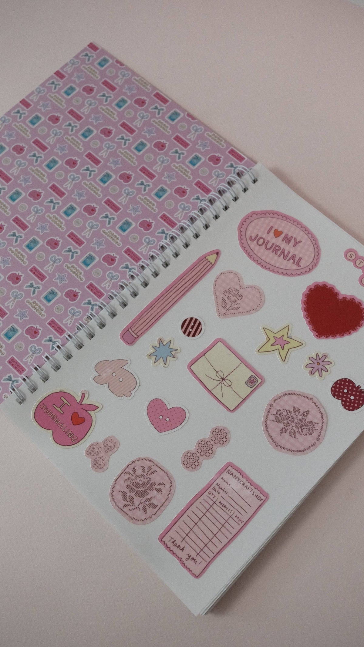 Sticker Book - Carnet de rangement à stickers A5
