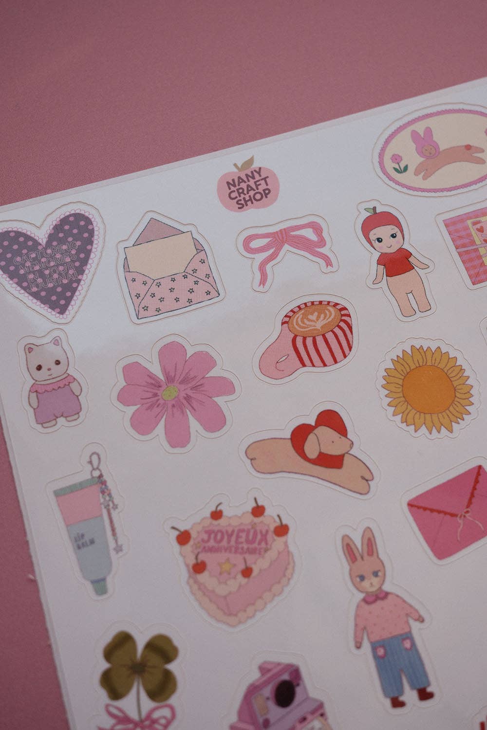 Planche de stickers - Mini Favoris