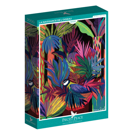 Puzzle 2000 pièces - La Naissance de l'Oiseau