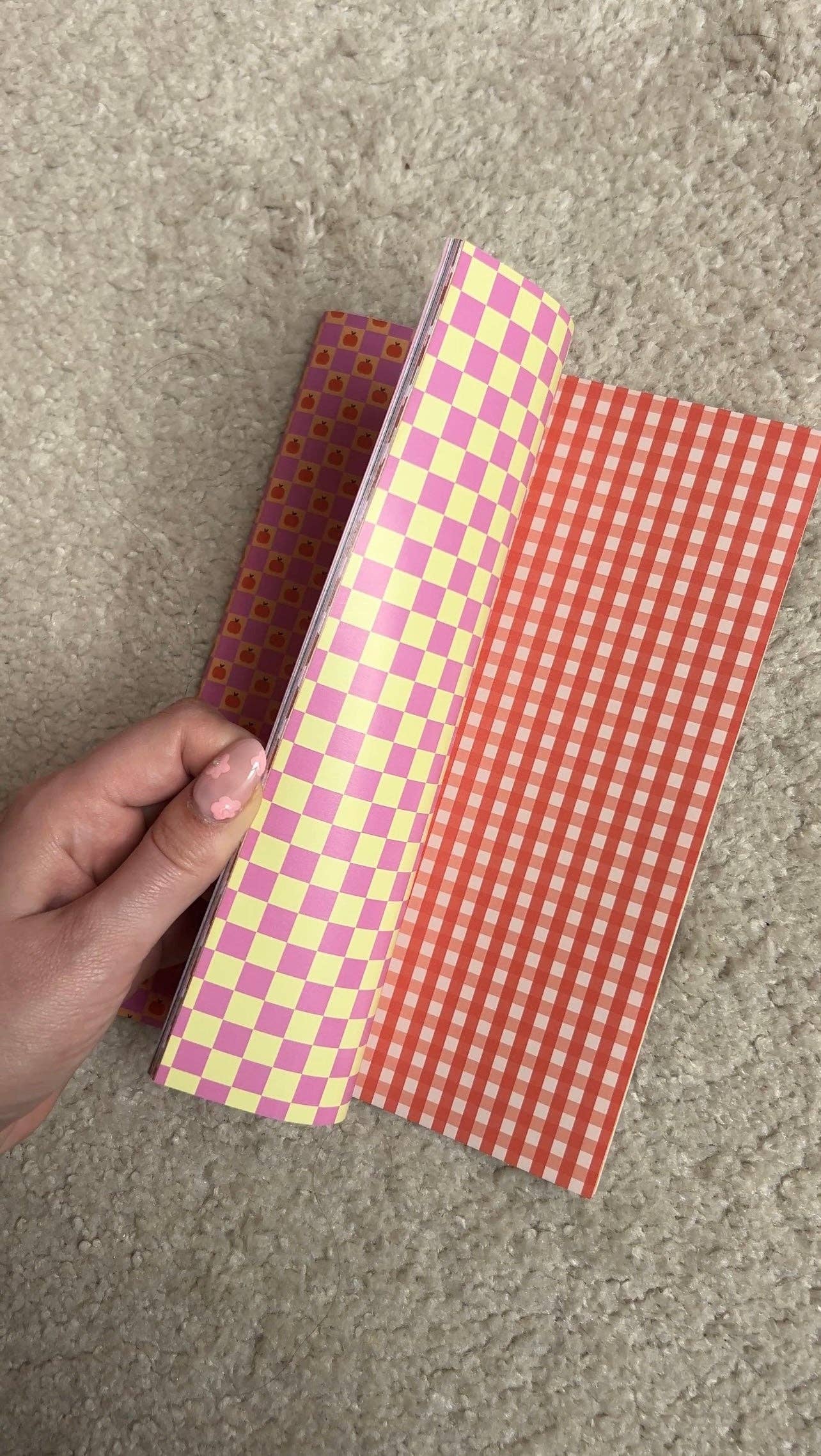Papier Scrapbooking - Motifs colorés