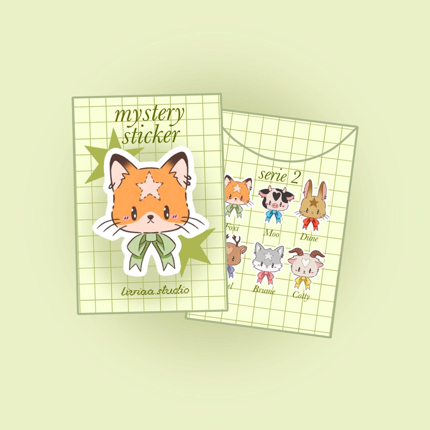 Sticker Mystère - Animal sauvage