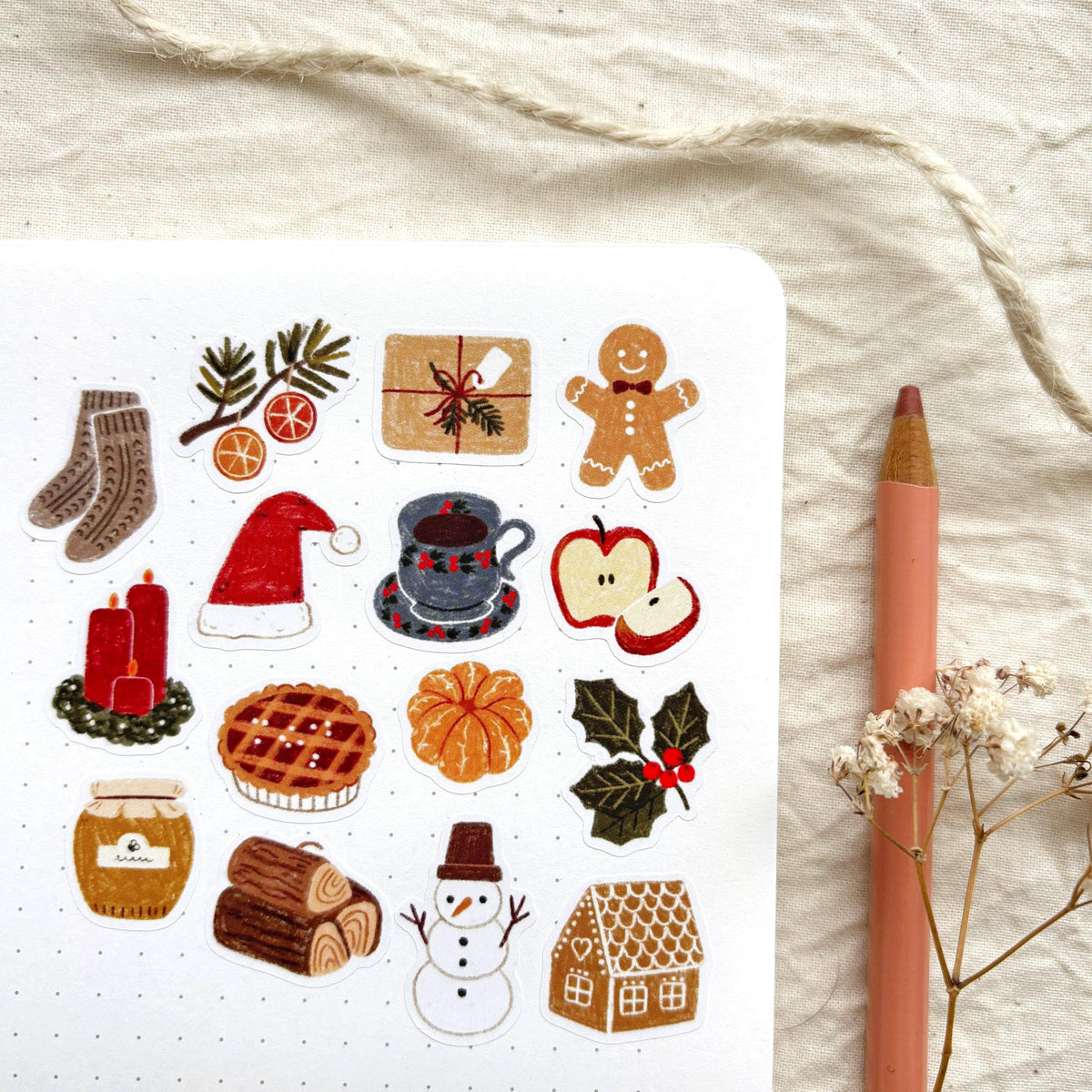 Planche de stickers - Meilleurs vœux