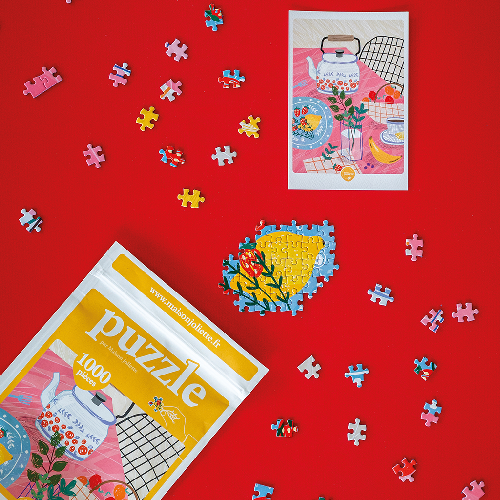 Puzzle 1000 pièces - Délices d'été