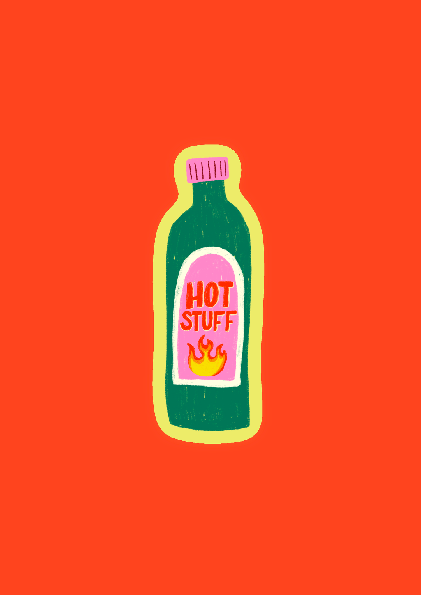 Sticker - Hot Stuff