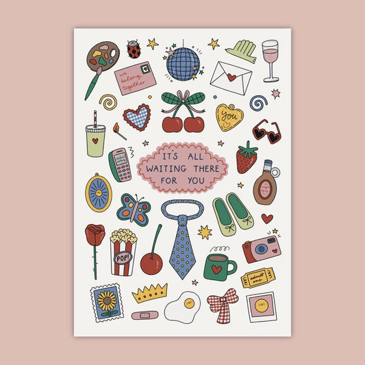 Planche de stickers - Harry Styles