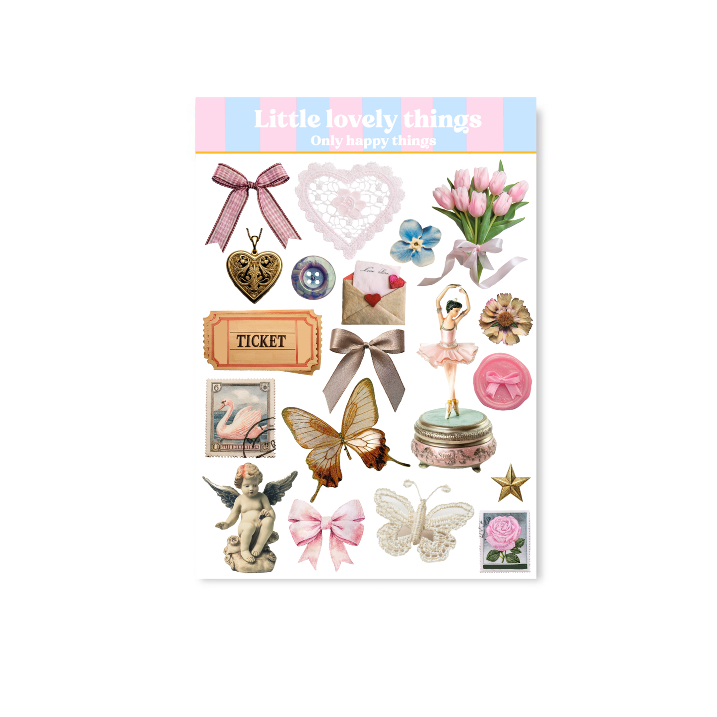 Planche de stickers - Little Lovely Things