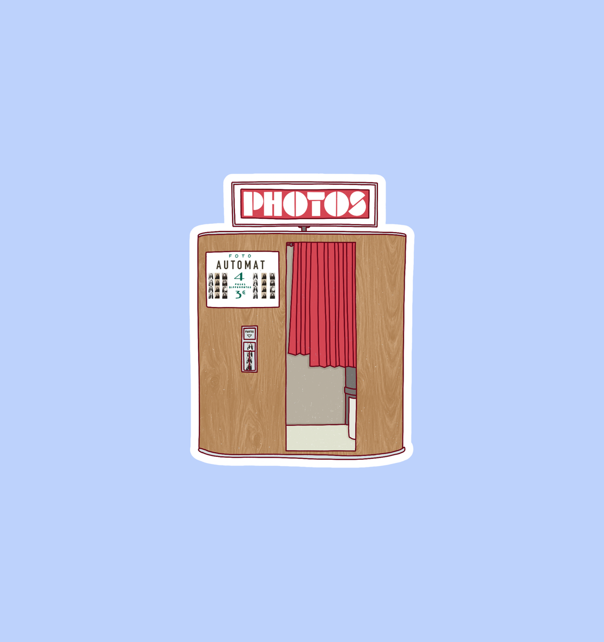 Sticker - Photomaton Vintage