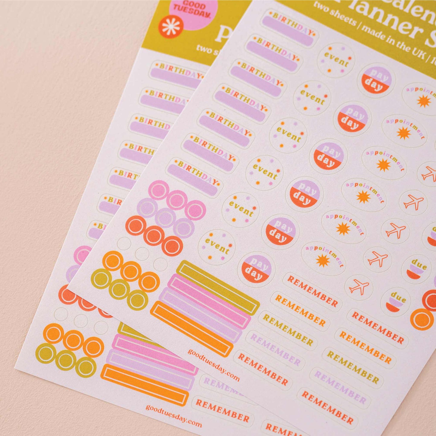 Stickers - Pour planification