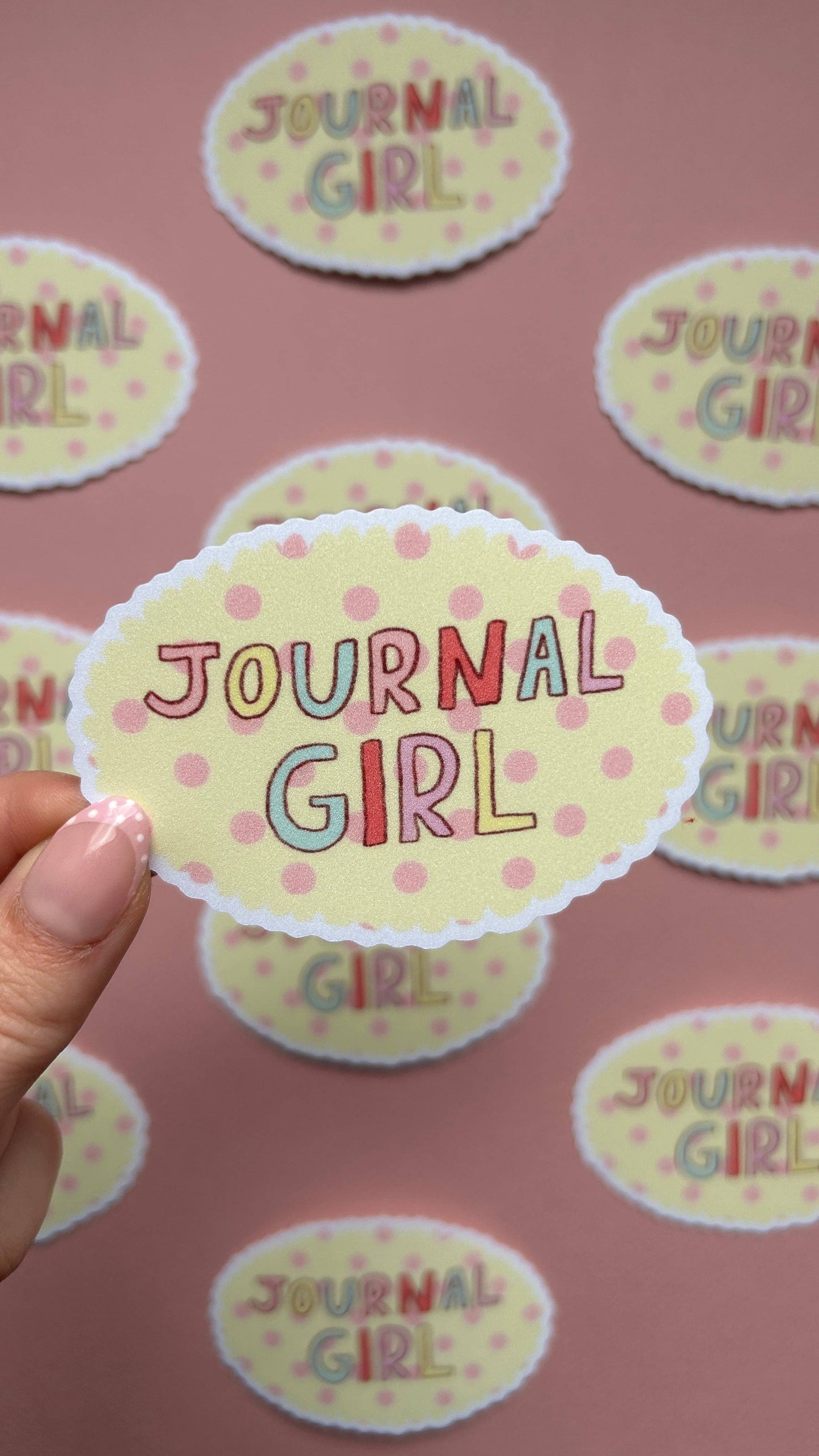Sticker - Journal Girl XL