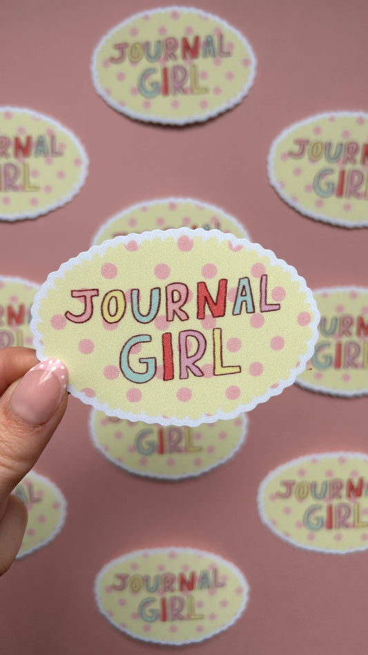 Sticker - Journal Girl XL