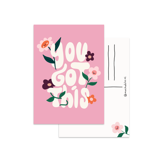 Carte postale – You got this
