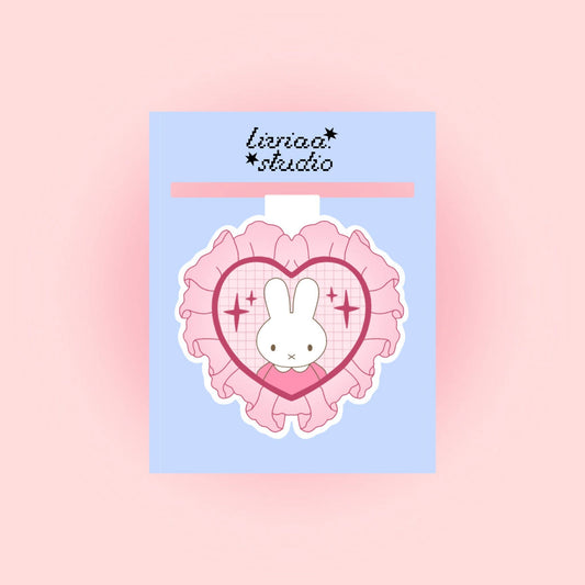 Marque-page - Heart Miffy