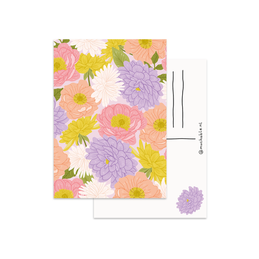 Carte postale - Florale