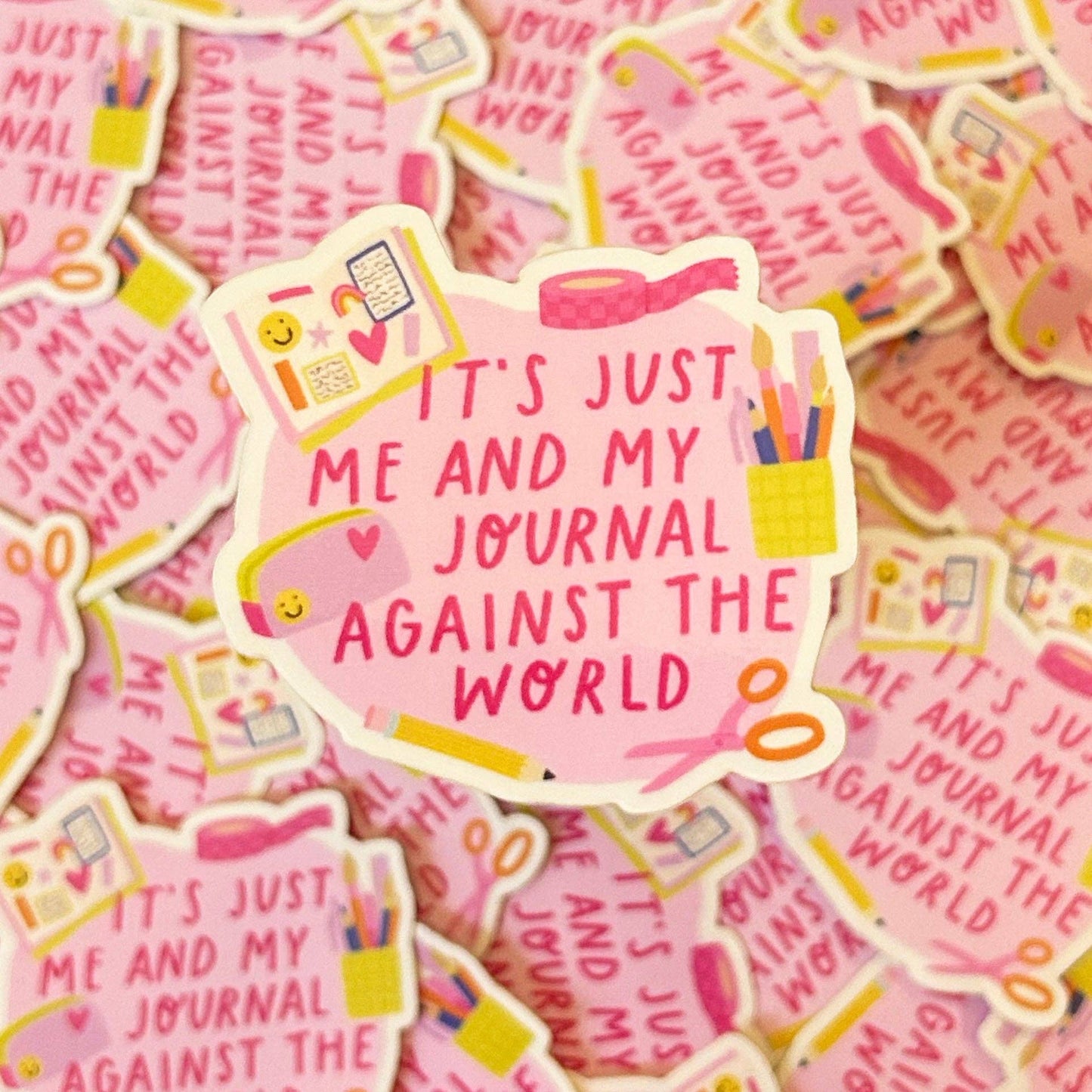 Sticker - Me and my journal