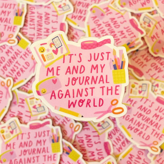 Sticker - Me and my journal