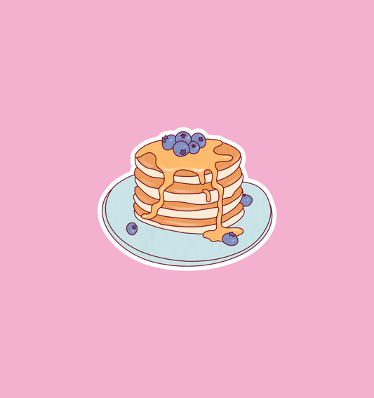 Sticker - Blueberry Pancake
