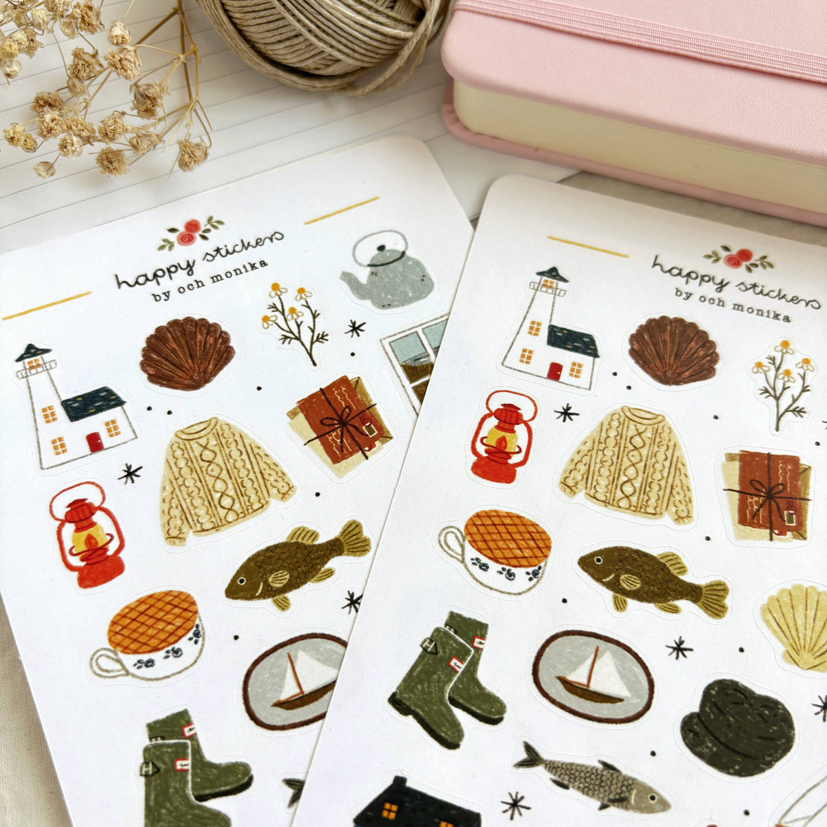 Planche de stickers - Gardien de phare