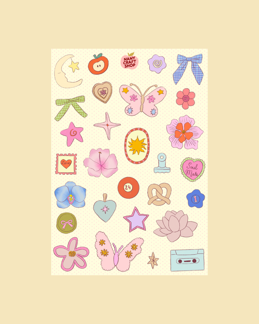 Planche de stickers - Trinket