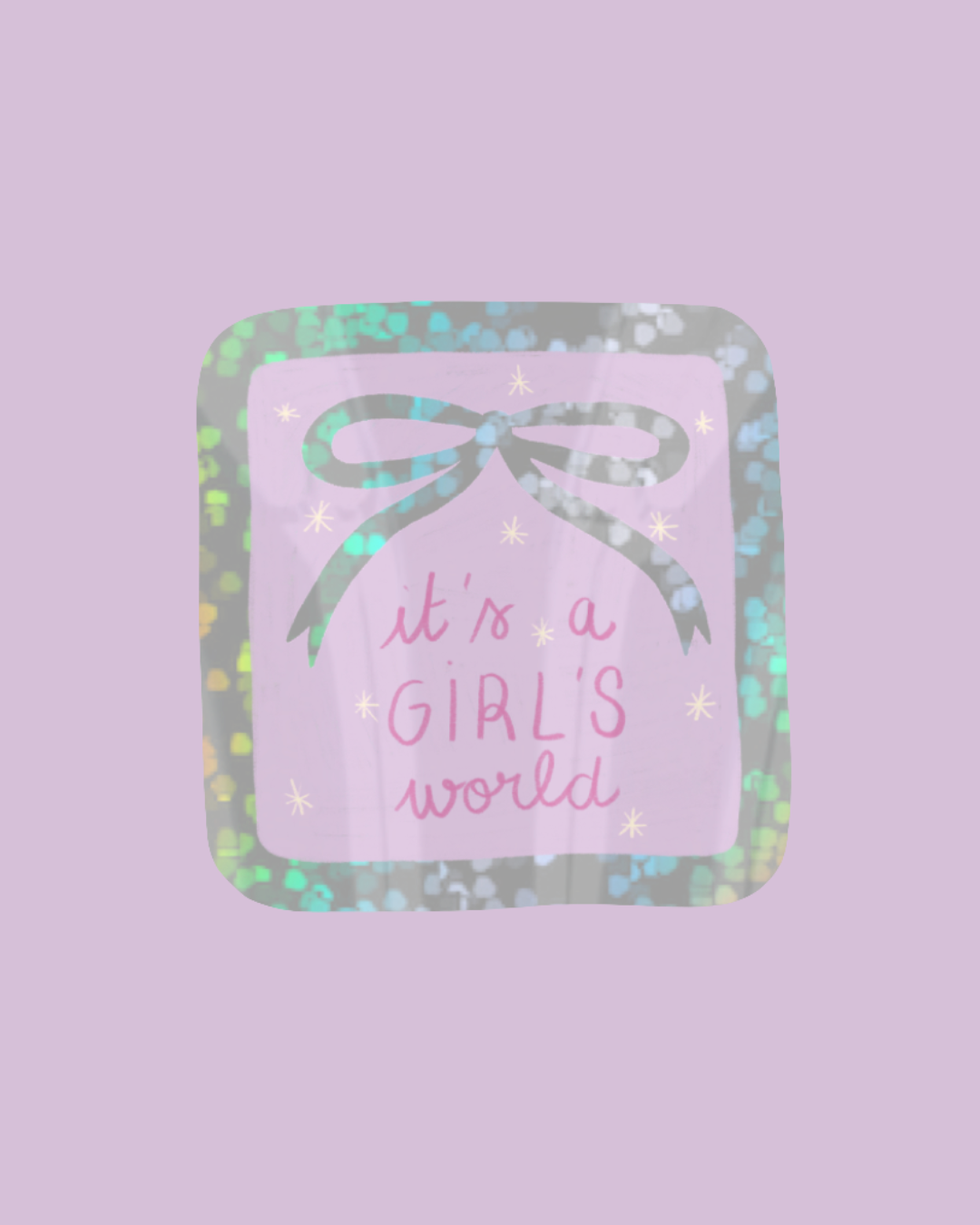 Sticker - Girl’s world