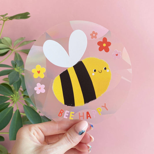 Sticker Sun catcher - Bee Happy