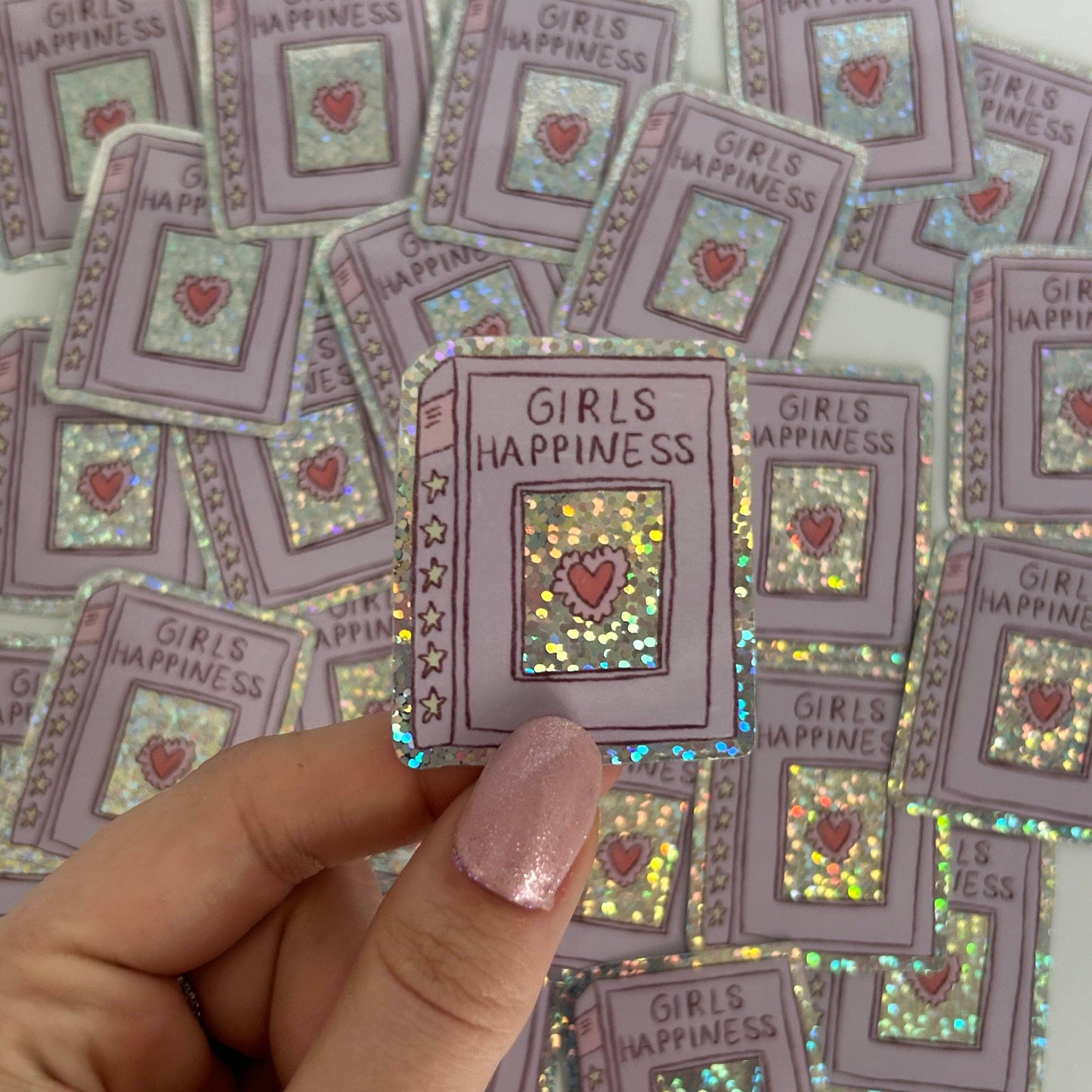 Sticker - Girl Happiness