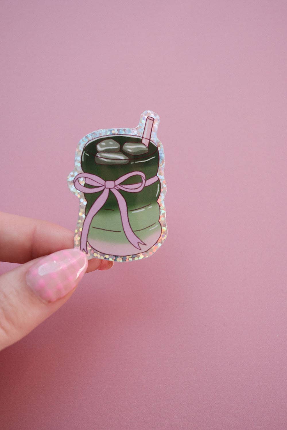 Sticker - Tasse de Matcha Noeud