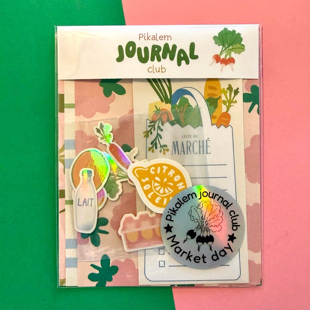 Kit de Journaling -  Market day