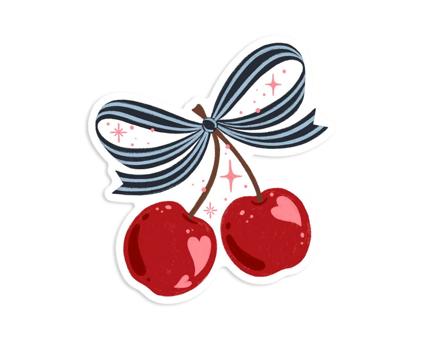 Sticker - Nœud de cerise