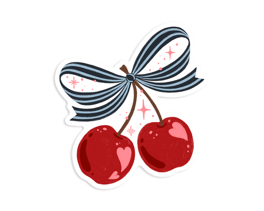 Sticker - Nœud de cerise