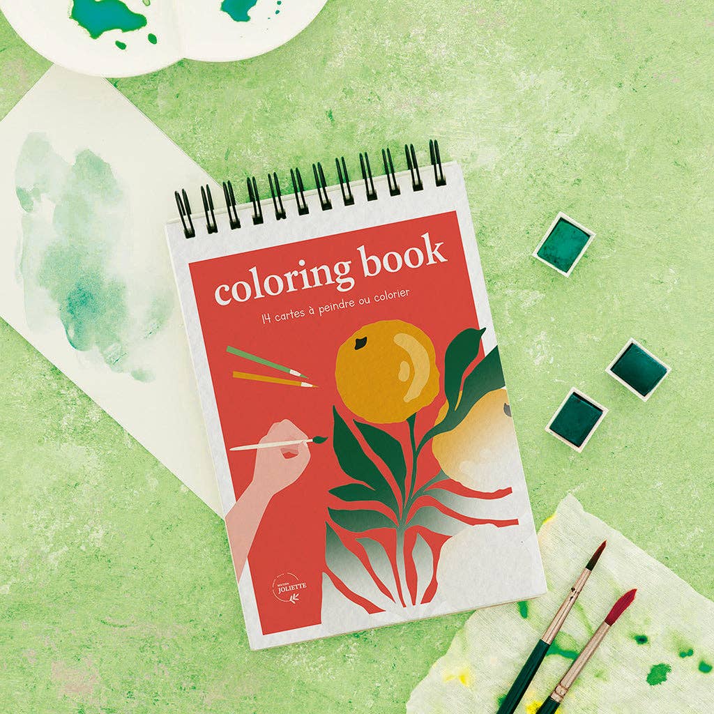 Carnet de coloriage - Tropical