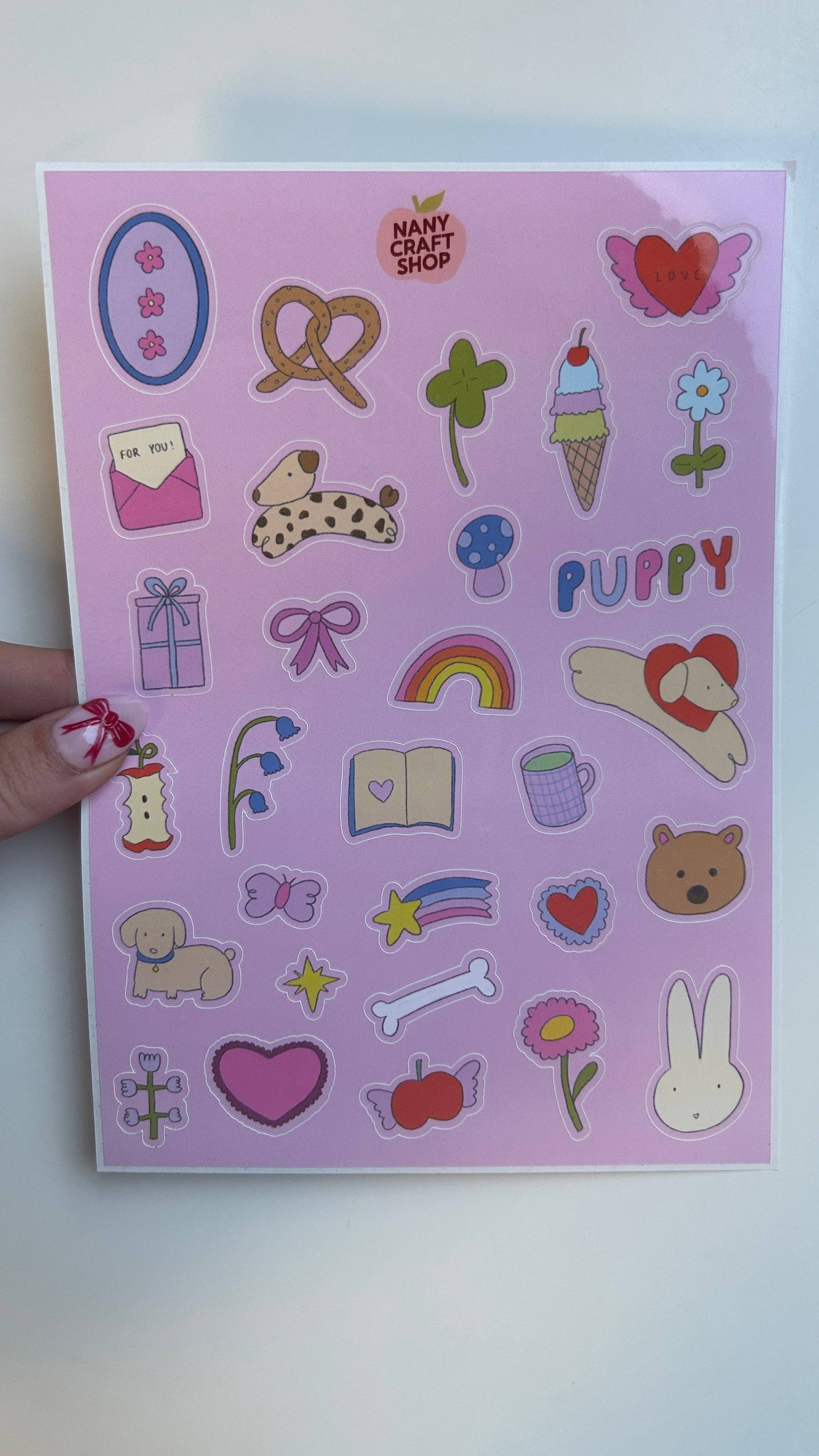 Planche de stickers - Novembre