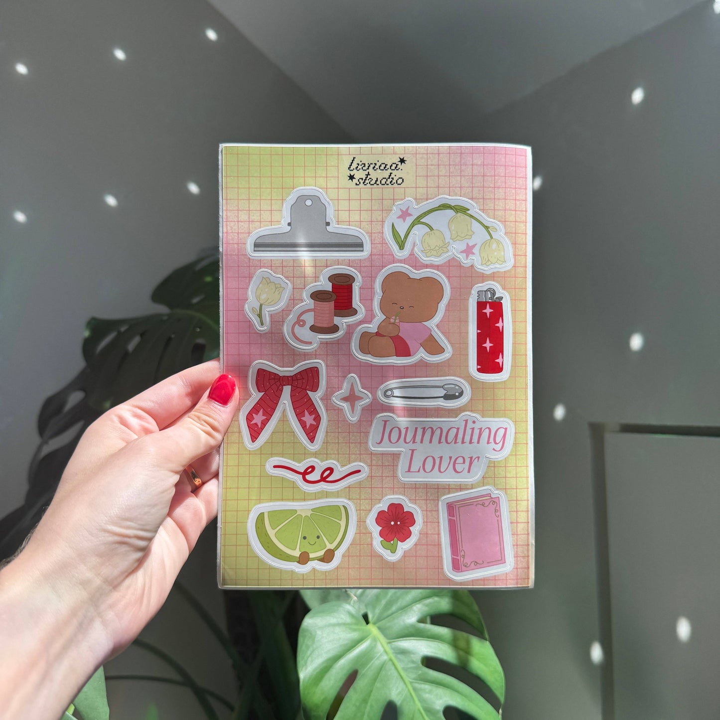 Planche de stickers - Journaling Lover
