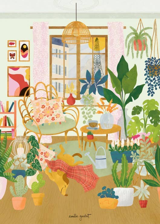 Puzzle 500 pièces - Intérieur Cosy