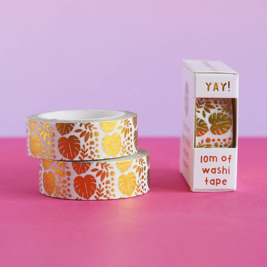 Washi Tape - Monstera Dorée