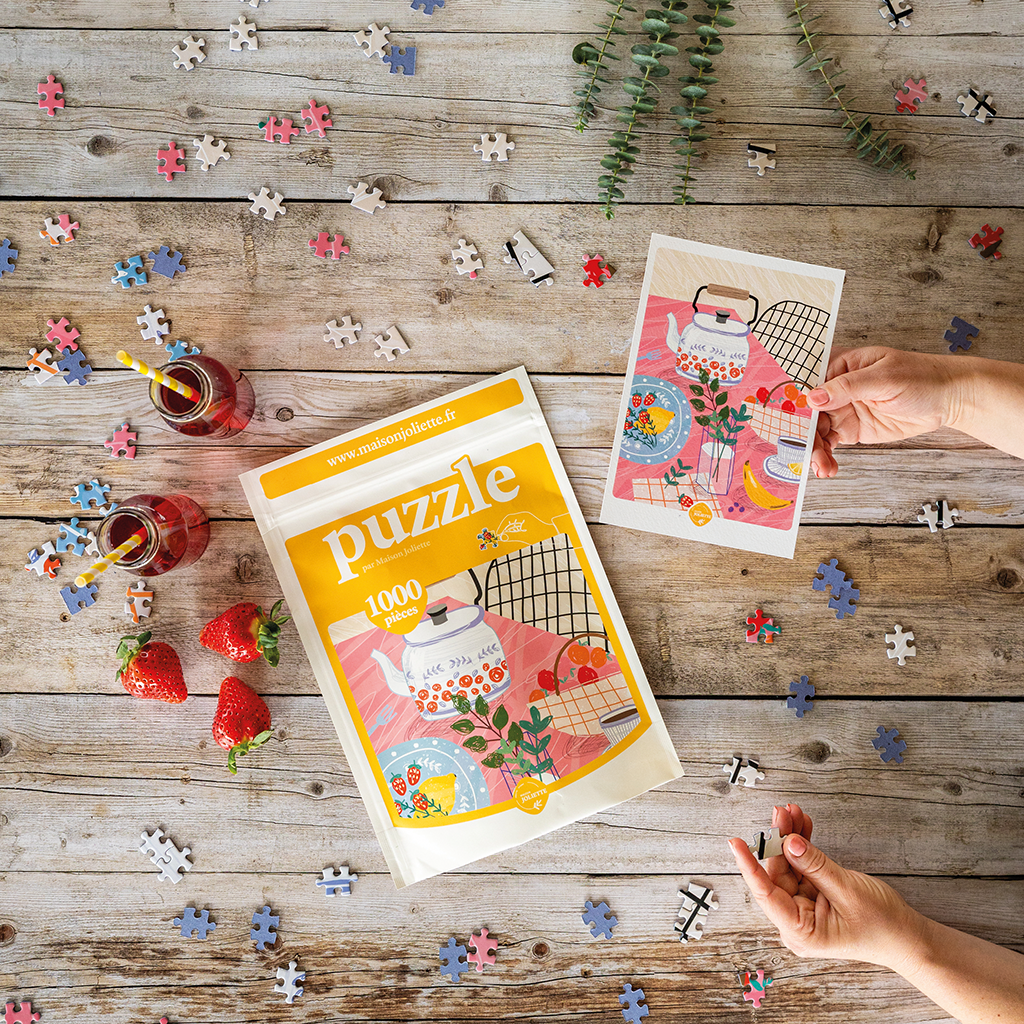 Puzzle 1000 pièces - Délices d'été