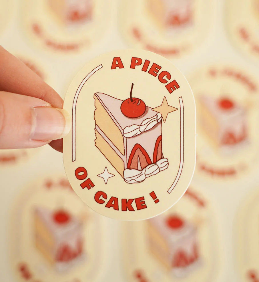Sticker - Piece of cake
