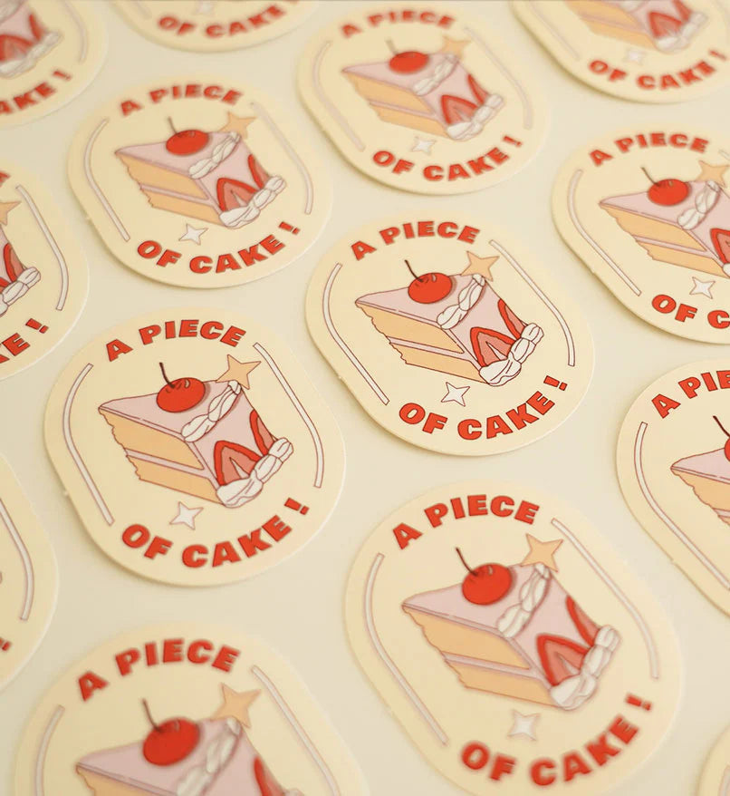 Sticker - Piece of cake
