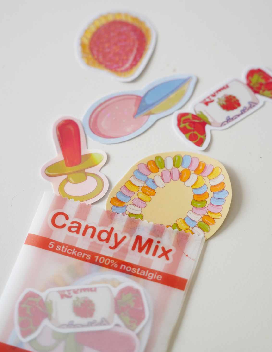 Pack de stickers - Candy Mix Nostalgie