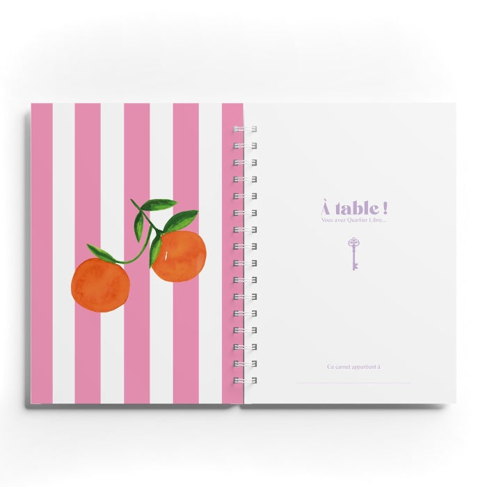 Carnet de recettes - Oranges